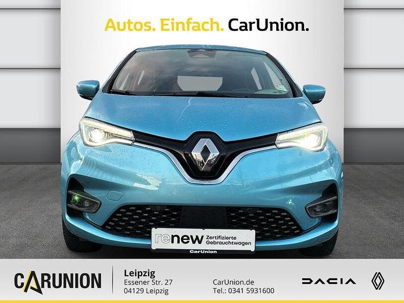 Gebraucht Renault Zoe Intens 99 kW (135 PS) 2021 Aquamarinblau Kleinwagen