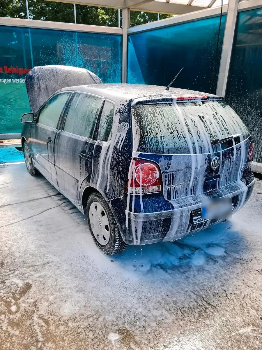 Gebraucht VW Polo 64 PS (47 kW) 2007 Blau Kleinwagen