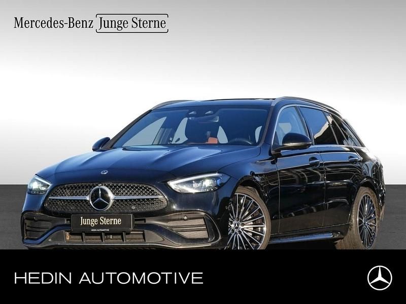 Schwarz Gebraucht 2022 Mercedes C300 AMG Kombi | 38.490 € (Fairer Preis) - Bild 1/4