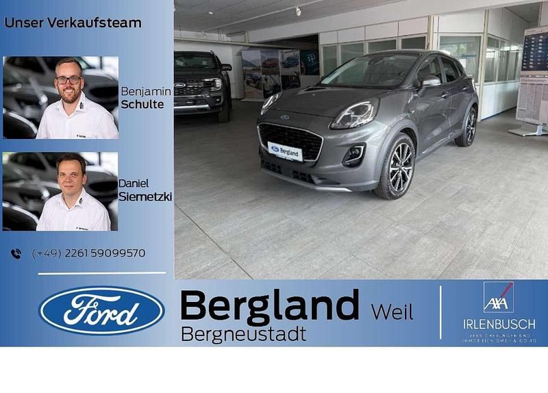 Lackierung metallic "magnetic Gebraucht 2024 Ford Puma Titanium SUV | 23.480 € (Fairer Preis) - Bild 1/4