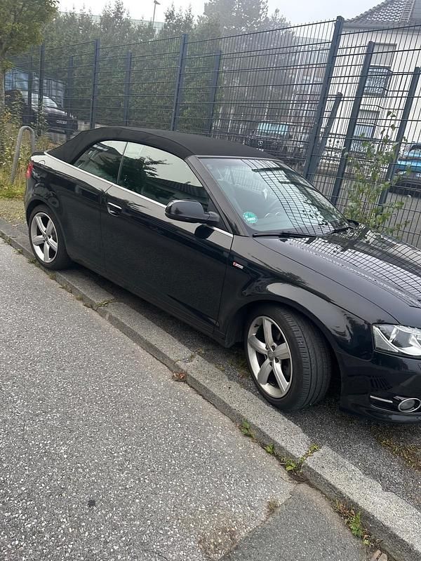 Gebraucht Audi A3 Cabriolet S-Line 125 PS (91 kW) 2011 Schwarz Cabrio
