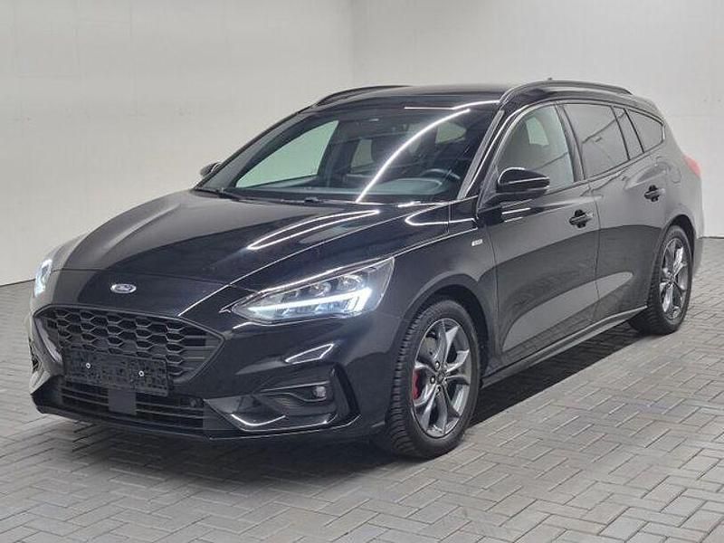 Gebraucht Ford Focus ST-Line X 155 PS (114 kW) 2021 Schwarz (obsidianschwarzmet.) Kombi