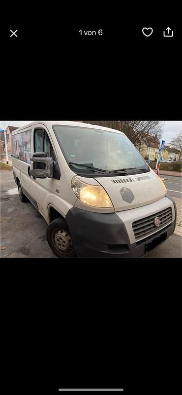 Weiß Gebraucht 2010 Fiat Ducato Van | 1.799 € - Bild 1/4