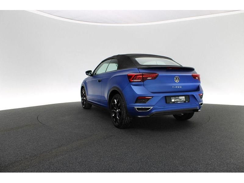 Gebraucht VW T-Roc Cabriolet R-line 150 PS (110 kW) 2021 Blau Cabrio
