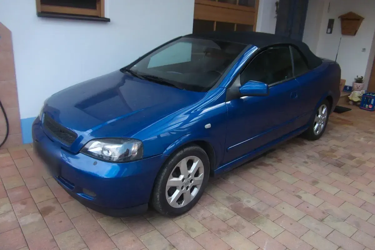Gebraucht Opel Astra 147 PS (108 kW) 2003 Blau Cabrio