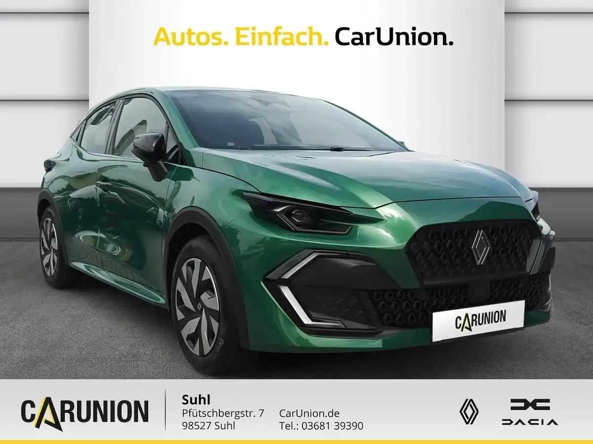 Neu Renault Clio V Evolution 114 PS (83 kW) 2026 Absolutgrün Limousine