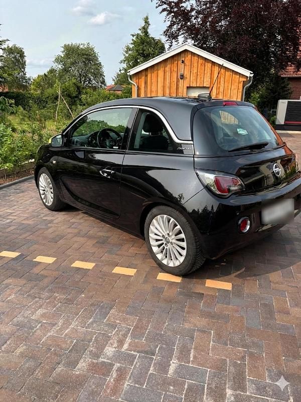 Gebraucht Opel Adam Glam 101 PS (74 kW) 2017 Schwarz Kleinwagen