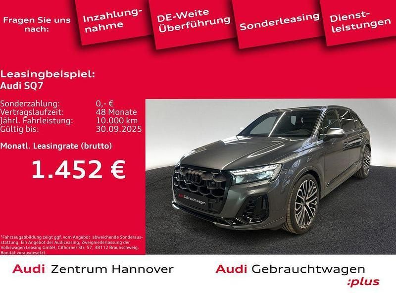Daytonagrau perleffekt Gebraucht 2024 Audi SQ7 Ambiente SUV | 117.990 € - Bild 1/4