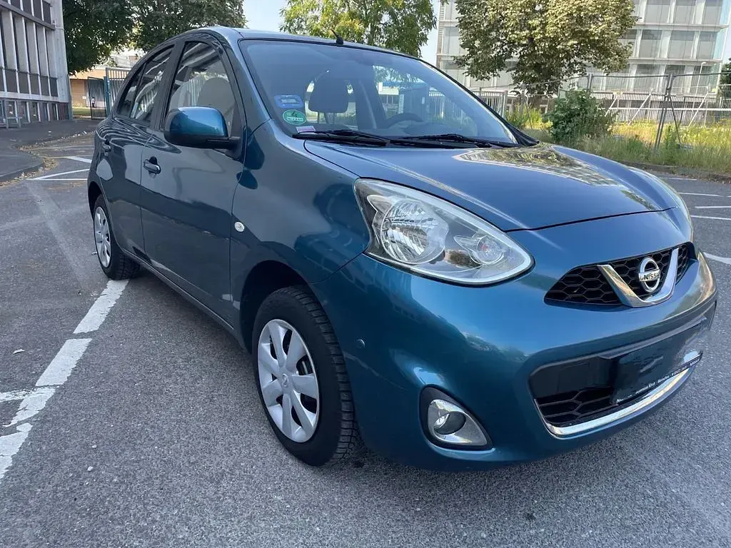 Gebraucht Nissan Micra 80 PS (58 kW) 2015 Blau Kleinwagen