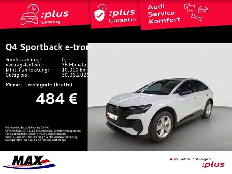 Gebraucht Audi Q4 e-tron S-Line 210 kW (286 PS) 2025 Gletscherweiß metallic SUV