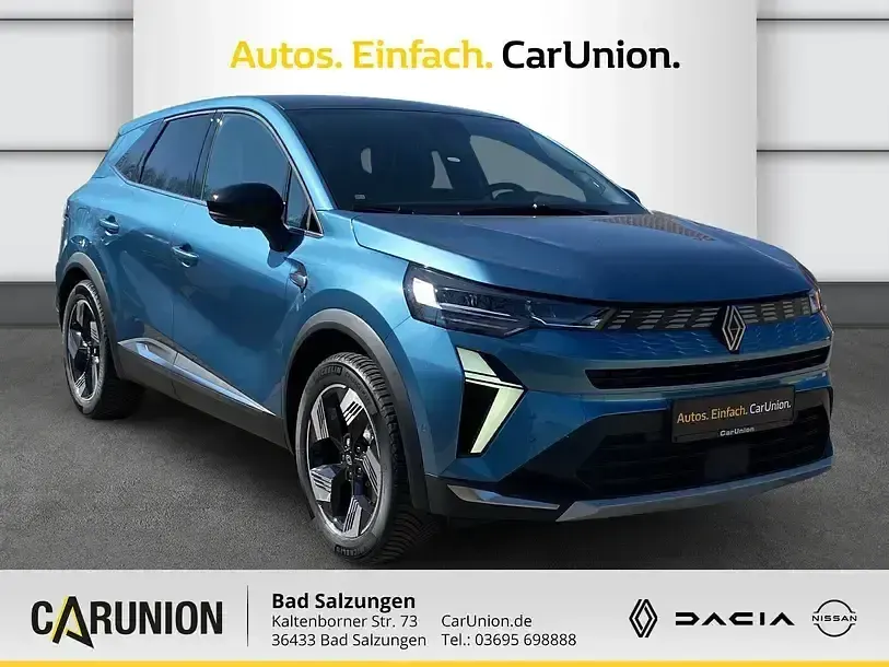 Neu Renault Symbioz Iconic 146 PS (107 kW) 2025 Merkurblau metallic SUV