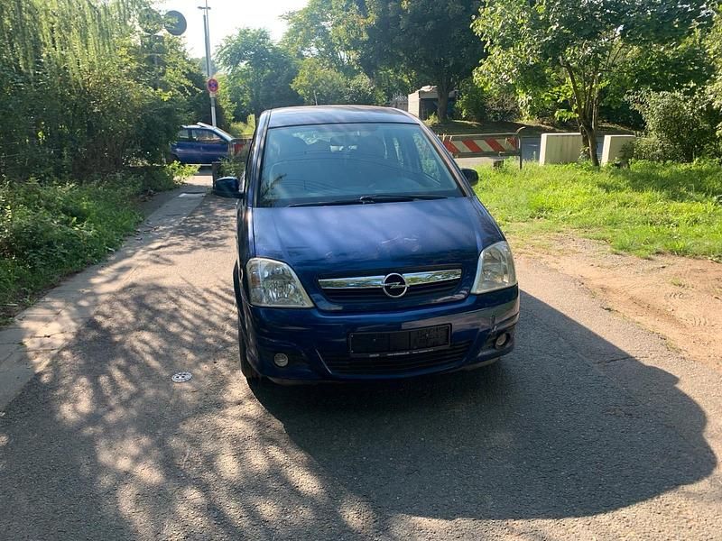 Blau Gebraucht 2007 Opel Meriva Van / Kleinbus | 650 € (Guter Preis) - Bild 1/4