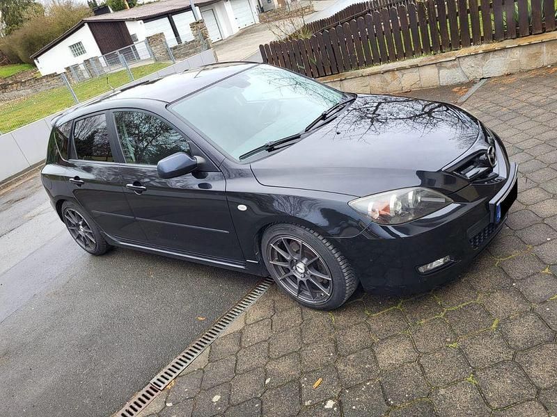 Gebraucht Mazda 3 150 PS (110 kW) 2008 Schwarz Limousine