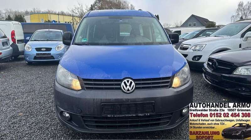 Blau Gebraucht 2012 VW Caddy Maxi Van / Kleinbus | 5.500 € (Guter Preis) - Bild 1/4