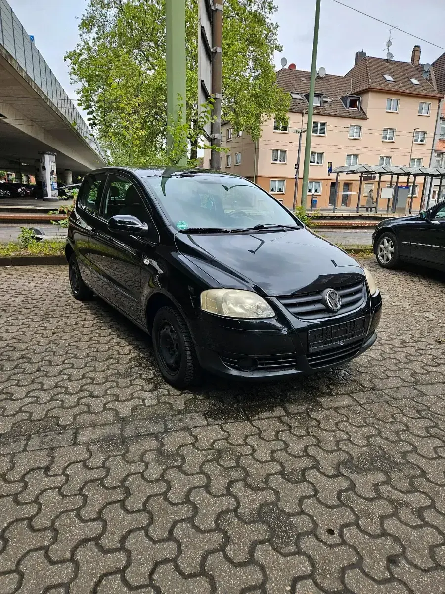 Gebraucht VW Fox 2005 Schwarz Kleinwagen
