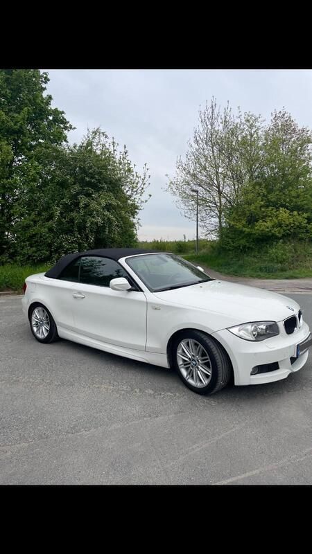 Weiß Gebraucht 2010 BMW 118 Cabriolet M Sport Cabrio | 5.450 € (Guter Preis) - Bild 1/4