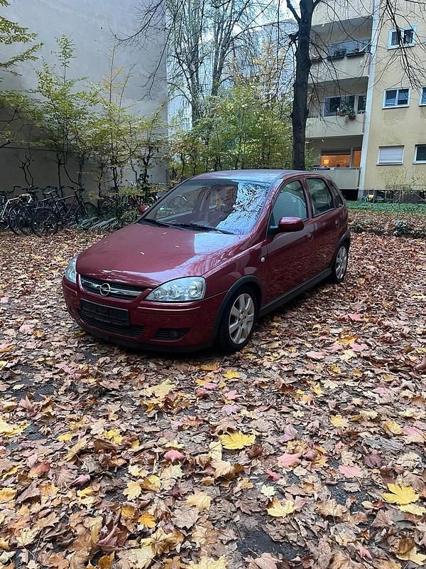 Rot Gebraucht 2006 Opel Corsa Kleinwagen | 400 € (Superpreis) - Bild 1/4