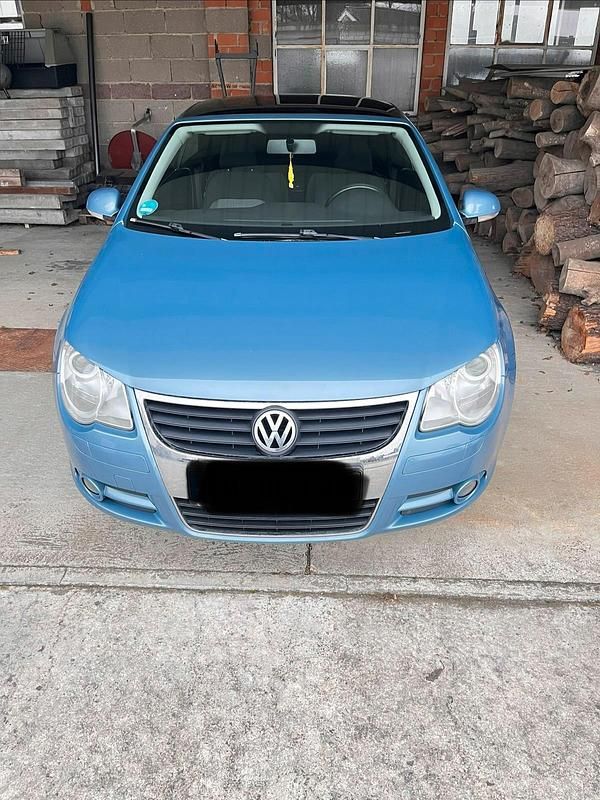Gebraucht VW Eos 2000 Blau Cabrio