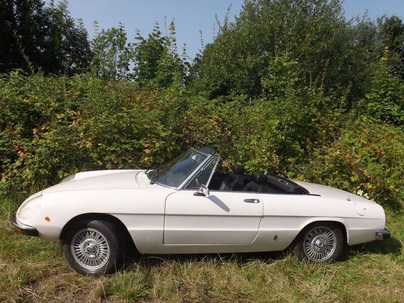 Gebraucht Alfa Romeo Spider 129 PS (94 kW) 1979 Weiß Cabrio
