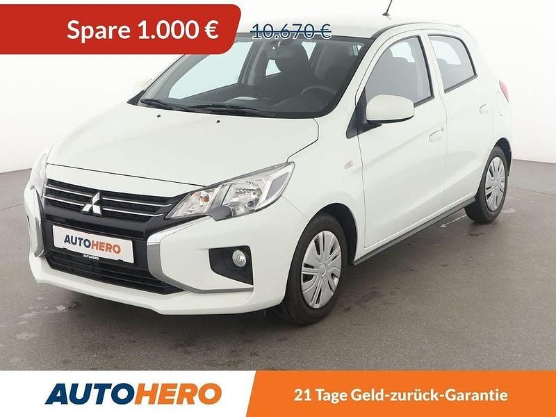 Weiß Gebraucht 2021 Mitsubishi Space Star Kleinwagen | 9.470 € (Guter Preis) - Bild 1/3