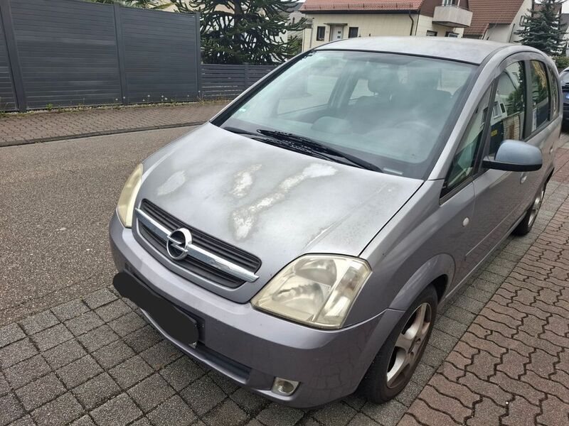 Silber Gebraucht 2005 Opel Meriva Van / Kleinbus | 500 € (Superpreis) - Bild 1/4