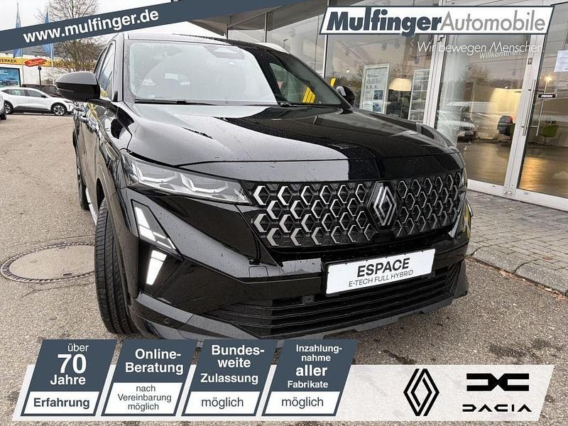 Schwarz Neu 2025 Renault Espace Techno Limousine | 42.100 € (Fairer Preis) - Bild 1/4