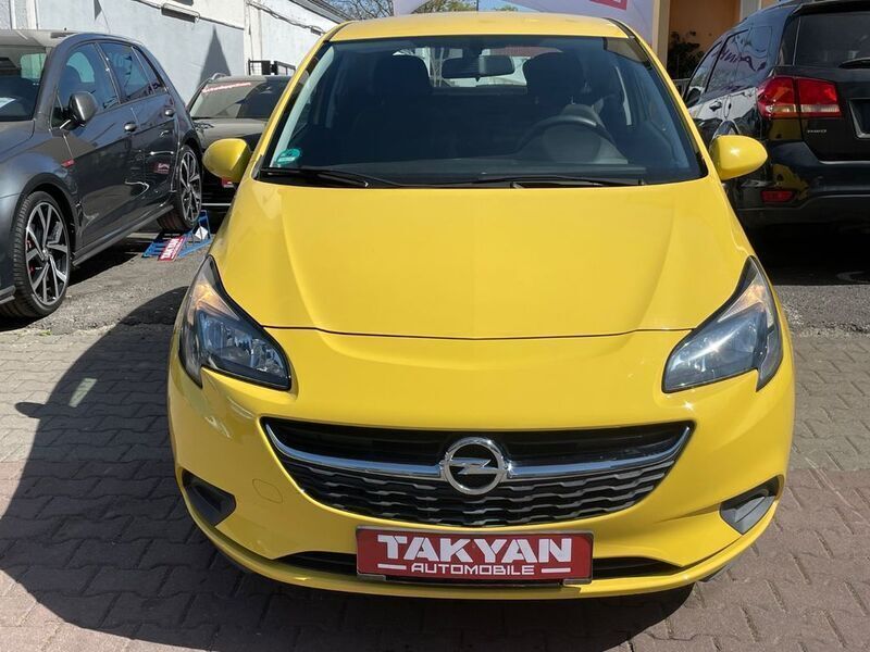 Gebraucht Opel Corsa Edition 69 PS (50 kW) 2015 Gelb Kleinwagen