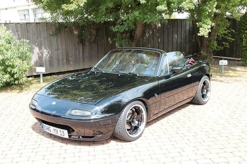 Gebraucht Mazda MX5 131 PS (96 kW) 1994 Schwarz Cabrio