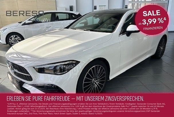 Weiß Gebraucht 2025 Mercedes CLE200 AMG Coupé | 52.585 € (Fairer Preis) - Bild 1/4