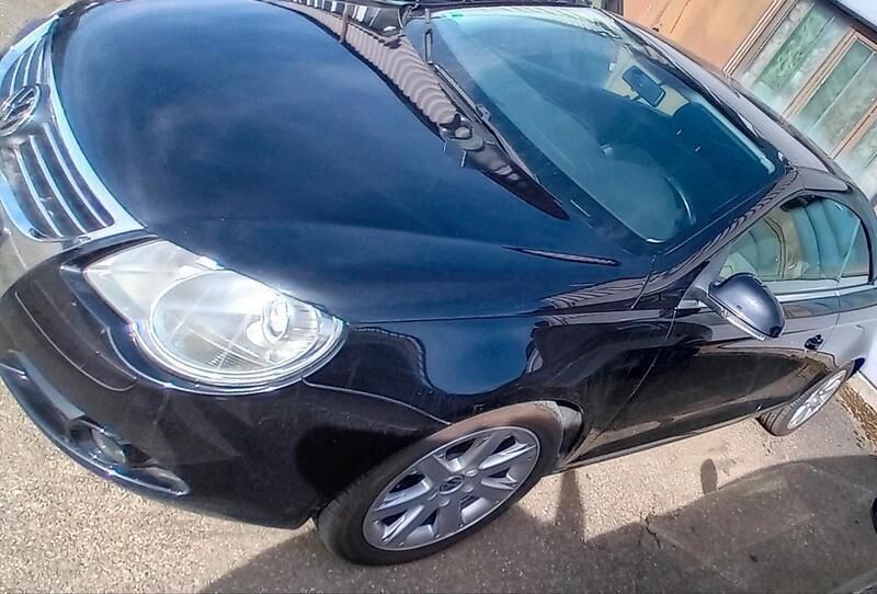 Schwarz Gebraucht 2007 VW Eos Cabrio | 2.999 € (Superpreis) - Bild 1/4