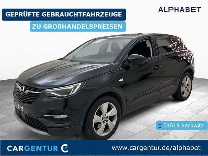 Diamant schwarz metallic Gebraucht 2021 Opel Grandland X Elegance SUV | 14.607 € (Superpreis) - Bild 1/2