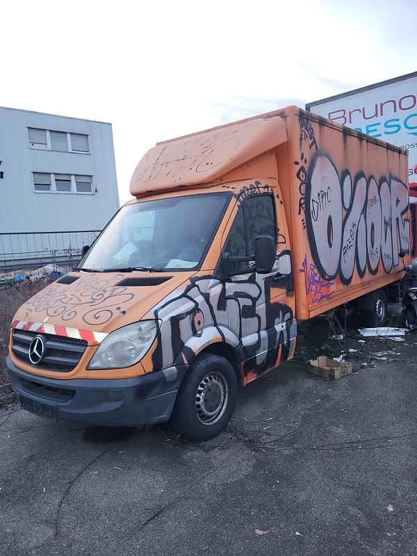 Gebraucht Mercedes Sprinter 109 PS (80 kW) 2007 Orange