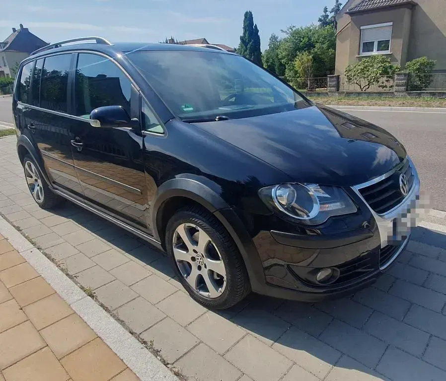 Gebraucht VW Touran Cross 170 PS (125 kW) 2007 Schwarz Van / Kleinbus