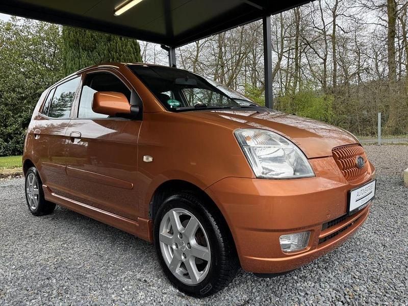 Gebraucht Kia Picanto 65 PS (47 kW) 2006 Orange metallic Kleinwagen