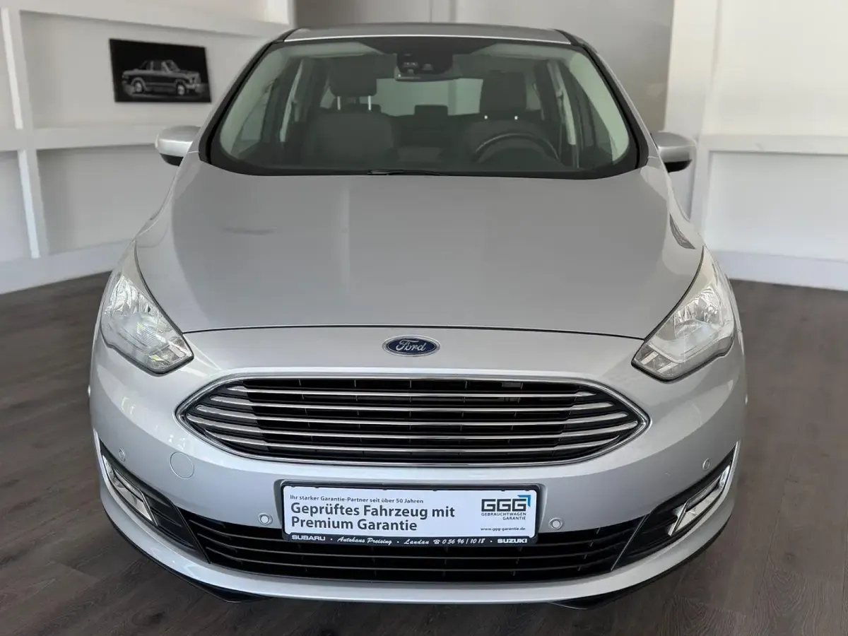 Gebraucht Ford C-MAX Titanium 150 PS (110 kW) 2016 Silber Van / Kleinbus