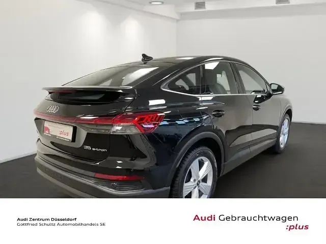 Gebraucht Audi Q4 Sportback e-tron S-Line 125 kW (170 PS) 2023 Schwarz SUV