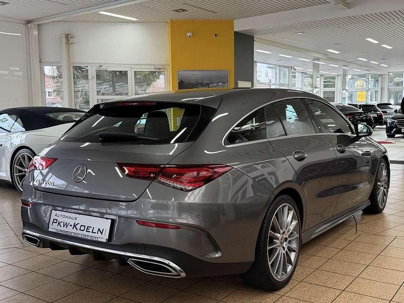 Gebraucht Mercedes CLA200 AMG line 163 PS (119 kW) 2019 Mountaingrau metallic Coupé