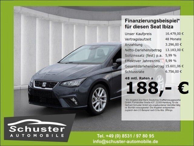 Grau Gebraucht 2024 Seat Ibiza FR Kleinwagen | 16.479 € (Superpreis) - Bild 1/4