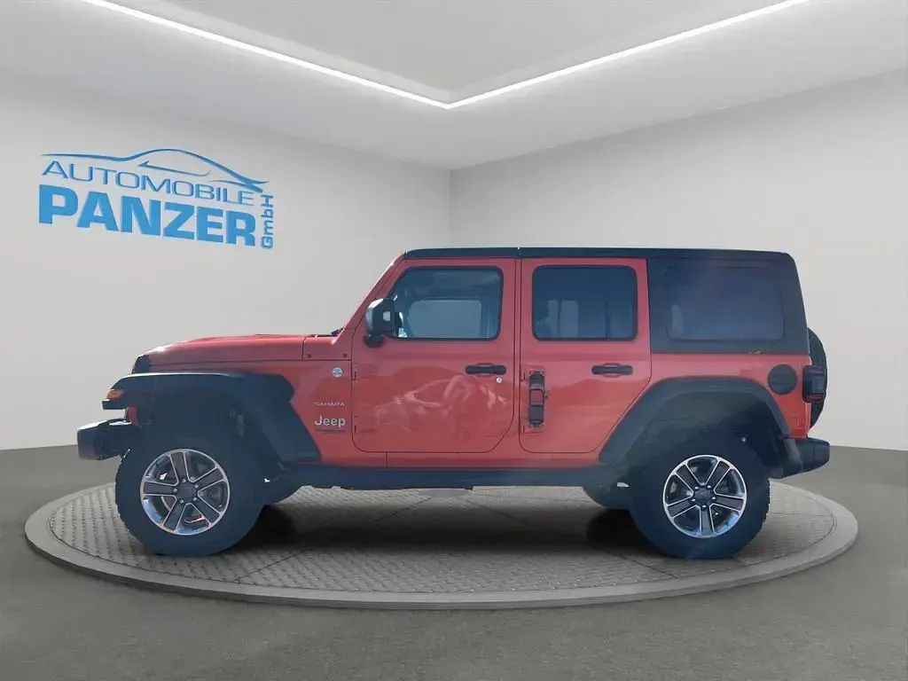 Gebraucht Jeep Wrangler Sahara 200 PS (147 kW) 2019 Orange SUV