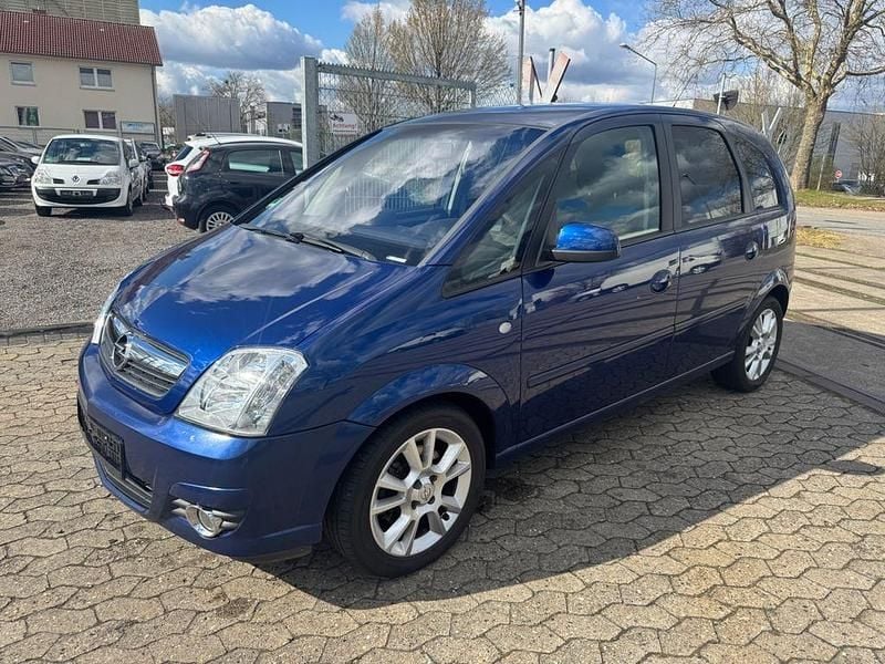 Blau Gebraucht 2008 Opel Meriva Cosmo Van / Kleinbus | 3.999 € (Etwas zu teuer) - Bild 1/4