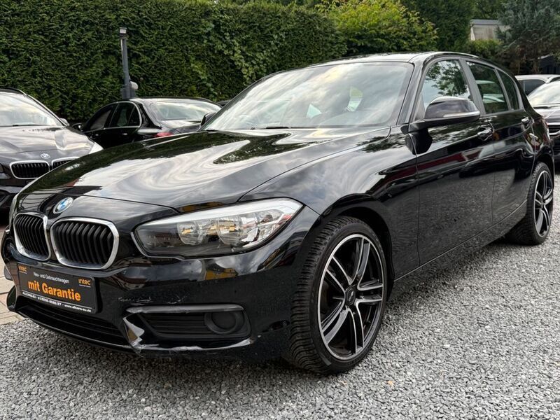 Schwarz Gebraucht 2019 BMW 118 Kleinwagen | 12.900 € (Superpreis) - Bild 1/4