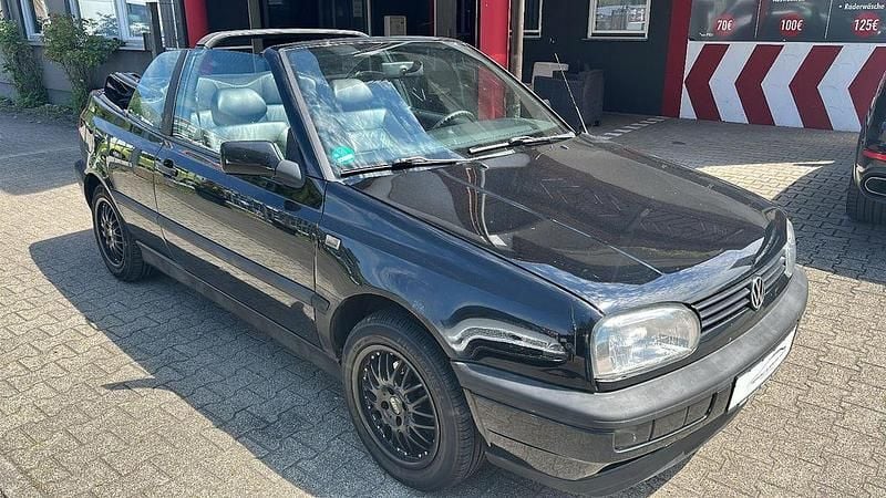 Schwarz Gebraucht 1997 VW Golf Cabriolet Karmann Cabrio | 1.900 € (Superpreis) - Bild 1/4