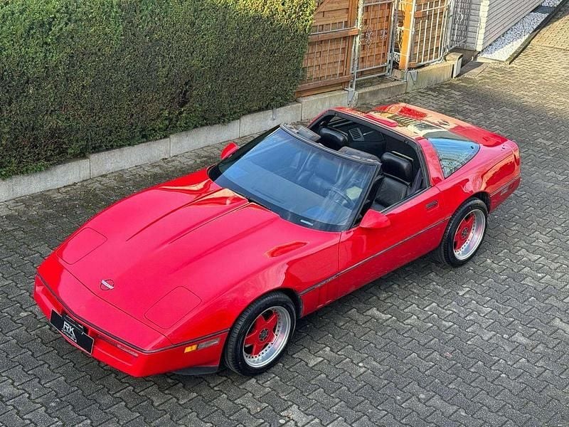Rot Gebraucht 1989 Corvette C4 Coupé | 11.500 € - Bild 1/4