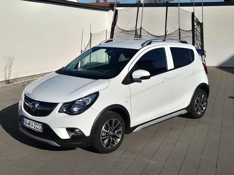Gebraucht Opel Karl Rocks 75 PS (55 kW) 2018 Weiß Kleinwagen