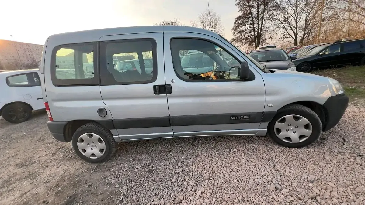 Used Citroën Berlingo 75 HP (55 kW) 2006 Silver Minivan