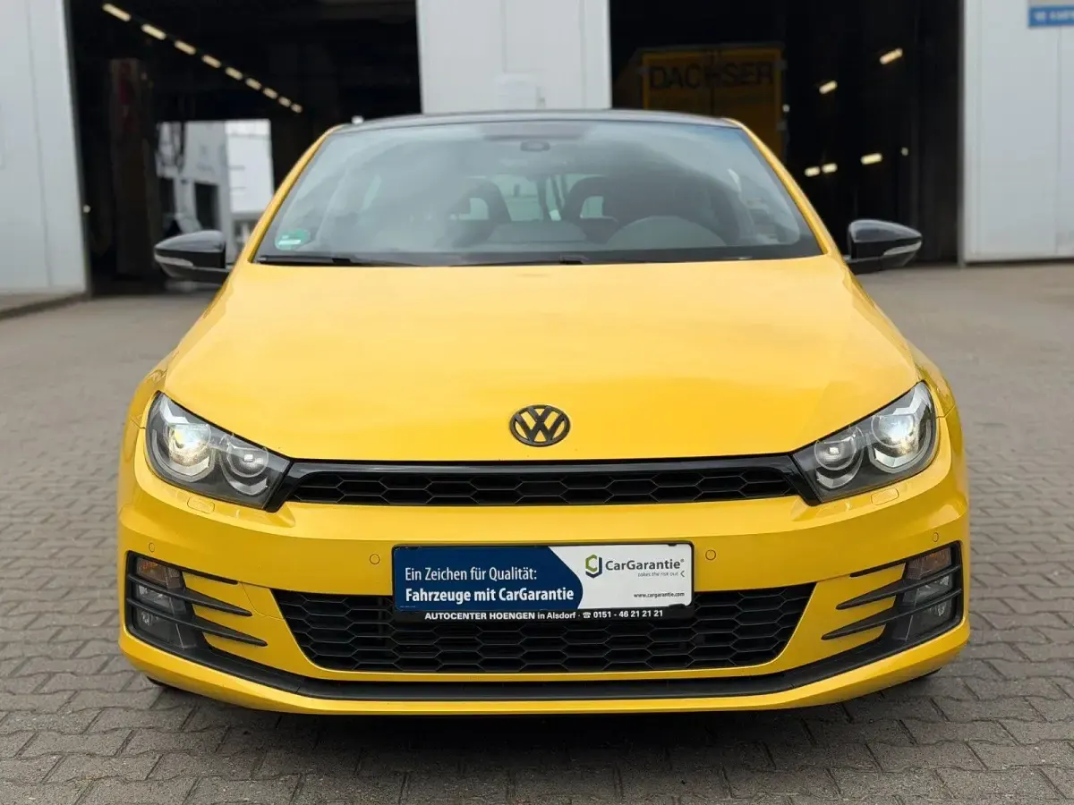 Gebraucht VW Scirocco CLUB 184 PS (135 kW) 2015 Gelb Coupé
