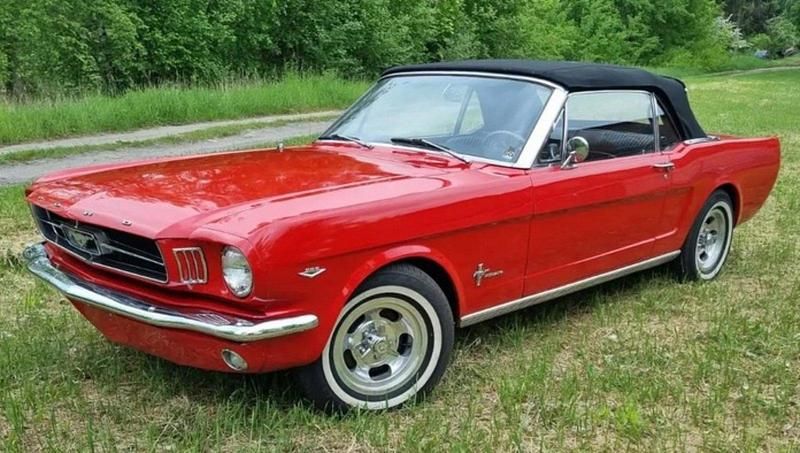 Gebraucht Ford V8 200 PS (147 kW) 1965 Rot Cabrio