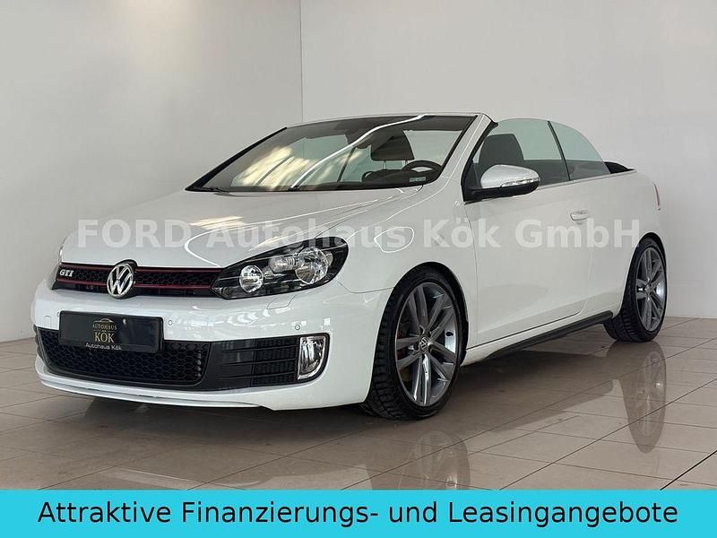 Weiß Gebraucht 2015 VW Golf Cabriolet GTI Cabrio | 12.990 € (Guter Preis) - Bild 1/4