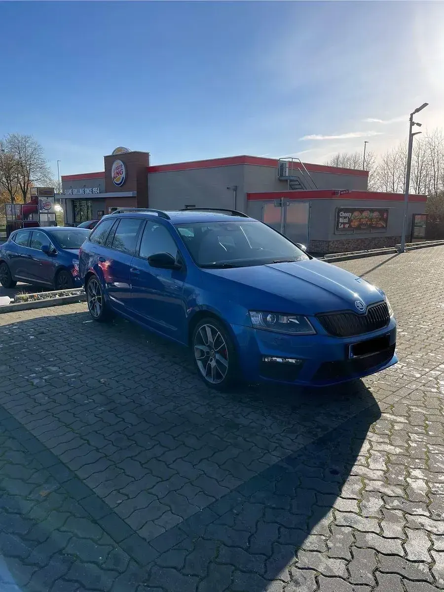 Gebraucht Skoda Octavia RS 220 PS (161 kW) 2016 Blau Kombi