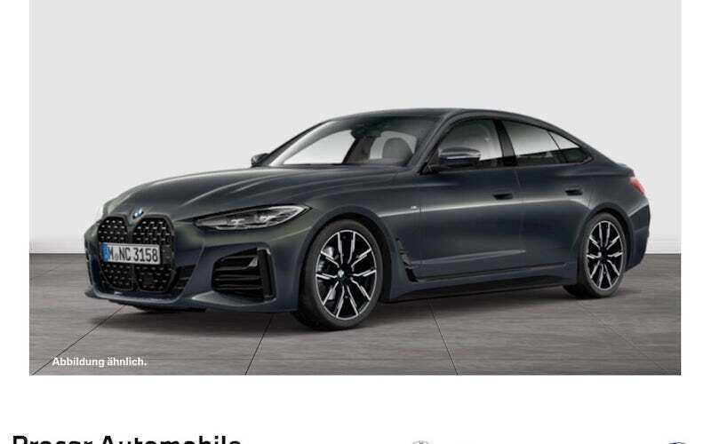 Grau Gebraucht 2022 BMW 420 Gran Coupé M Sport Coupé | 42.490 € (Teuer) - Bild 1/4